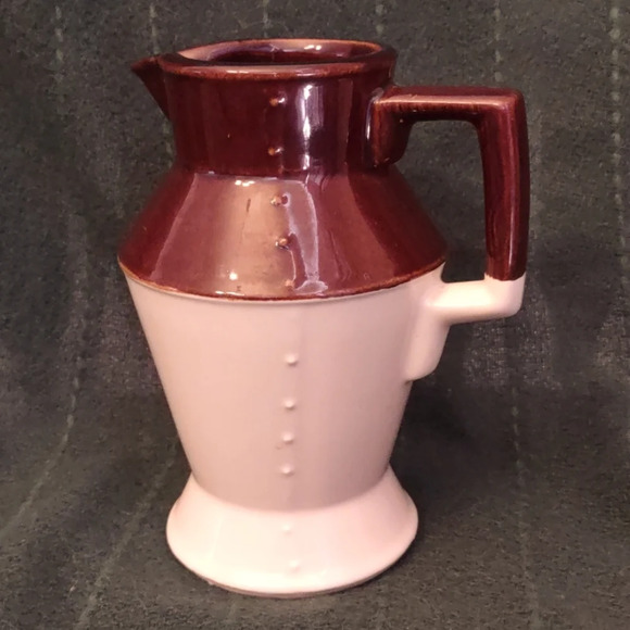 Vintage Pottery Cream Pitcher - Picture 4 of 7